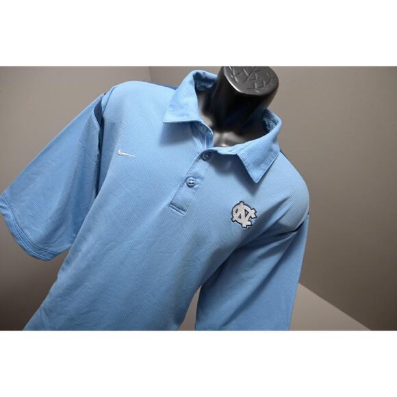 Nike Golf Polo Dri Fit Performance UNC North Carolina Tar Heels Mens Sz XL - Picture 4 of 12